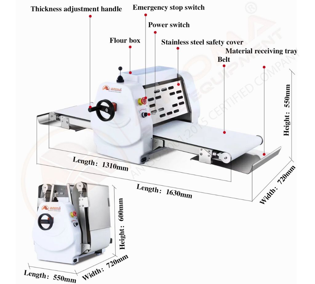 ROLLUX 300 Standing – Premium Dough Sheeter